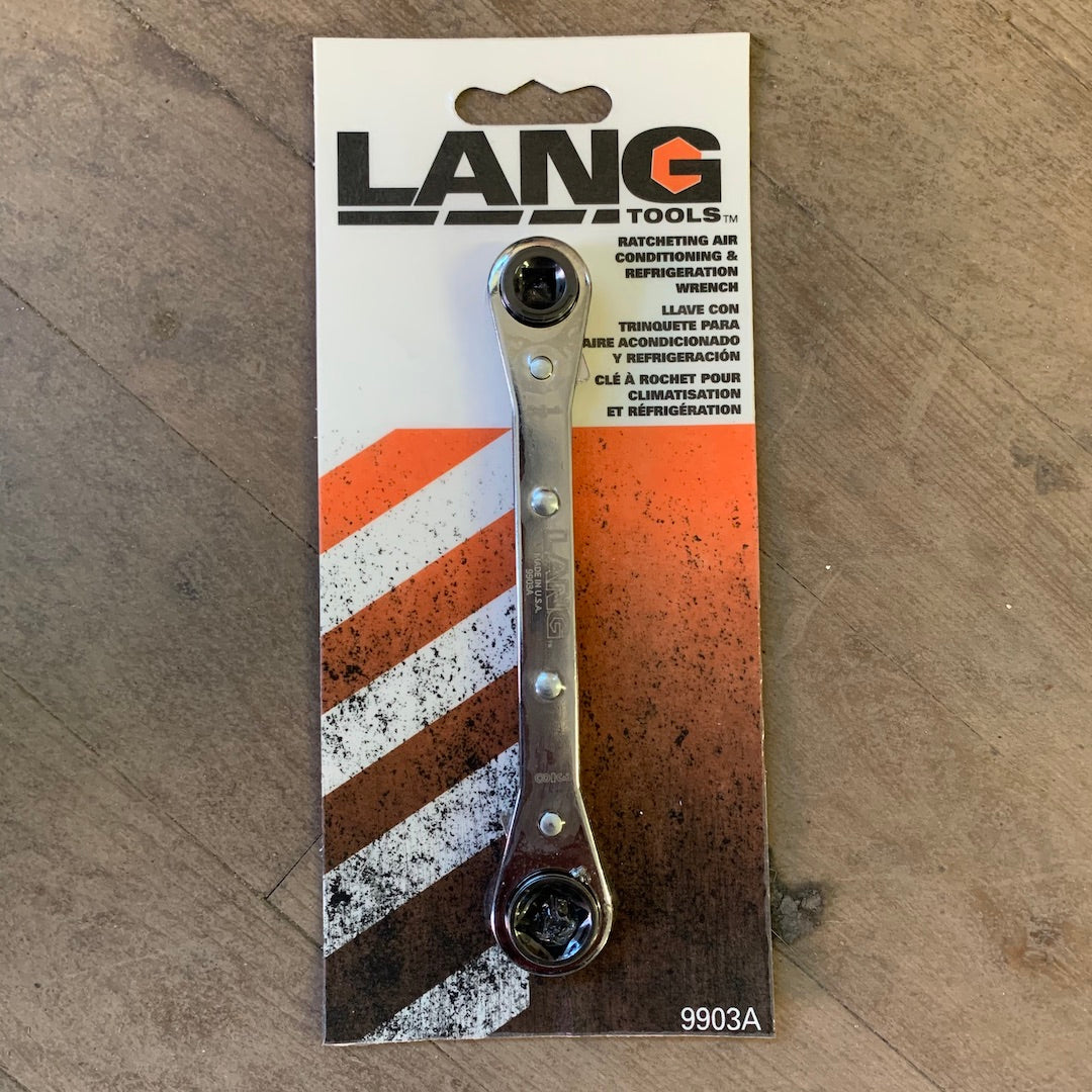 Lang Refrigeration Wrench (5/16" - 3/8" x 3/16" - 1/4") (9903A)