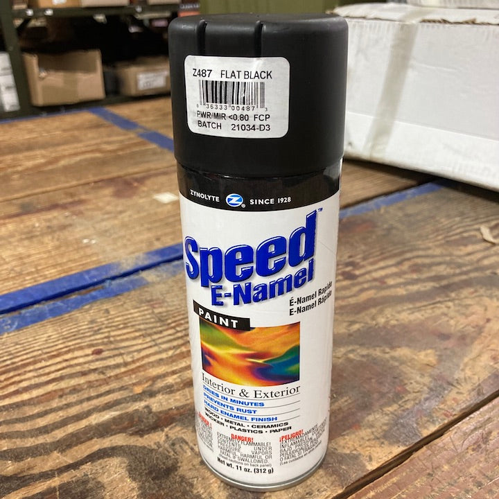 Aervoe Spray Paint Flat Black (Z487)