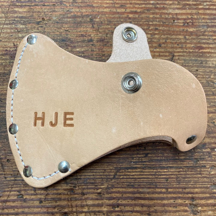 No.1 US Made Top Grain Leather Axe Sheath (Fits Estwing Sportsman's Axe E24A) (NO.1)