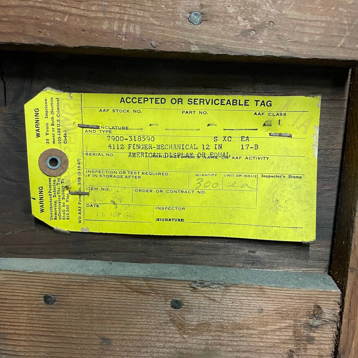 14-1/2" WWII-Era Adco Mechanical Fingers