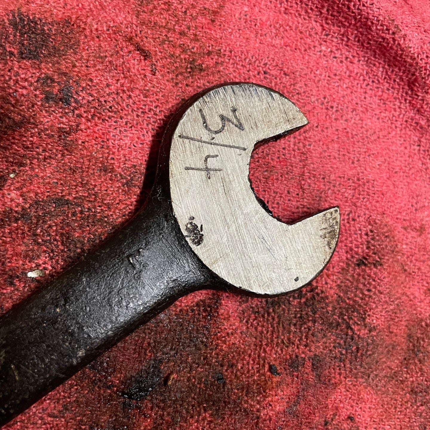 J.H. Williams NOS WWII Era Open End 5/8" x 3/4" Wrench