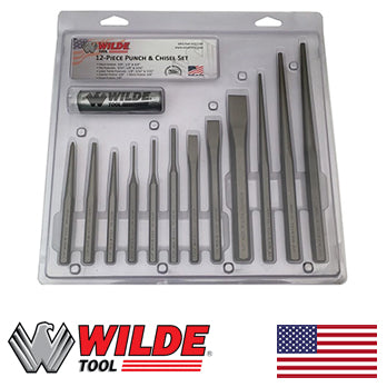 Wilde 12pc Punch & Chisel Set (K12.NP/CC)