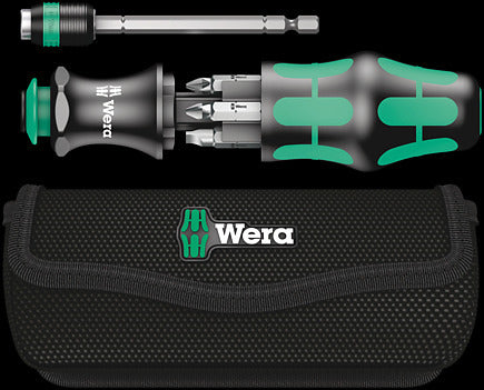 Wera Kraftform Kompakt 20 Combo-Driver with pouch, 7 pieces (098917) (05051021001)