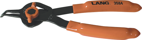LANG Combination Snap Ring Pliers - 0.038" - 45 Degree Angle (3584)