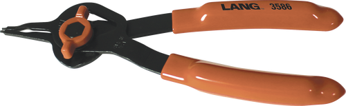 LANG Combination Snap Ring Pliers - 0.047" - 0 Degree Angle (3586)