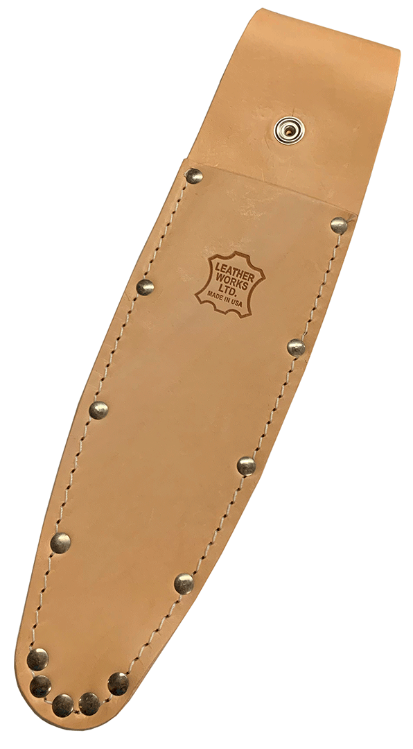 US Made Top Grain Leather Sheath for 8" Insulators Knives / 10" Scissors (H21)