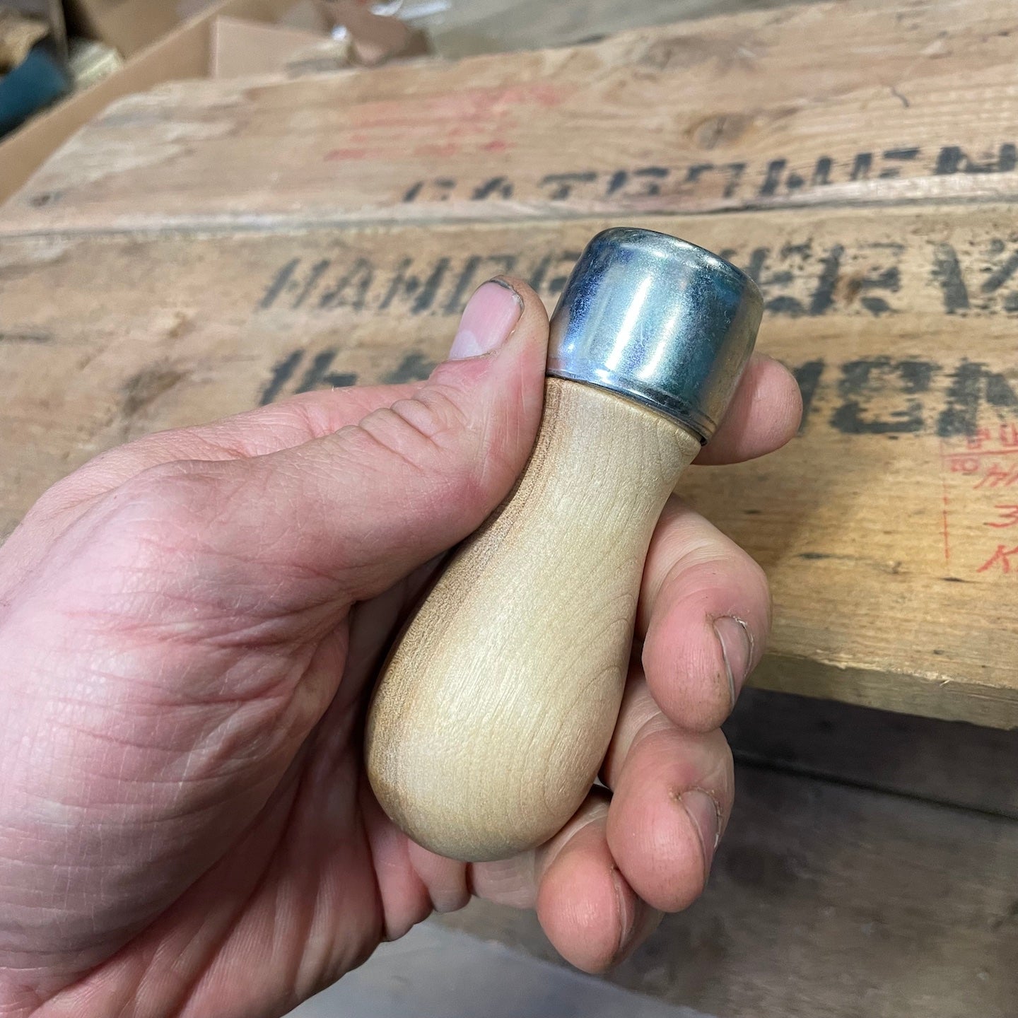 #9 Lutz Skroo-Zon File Handle (Fits Most Farrier Files)