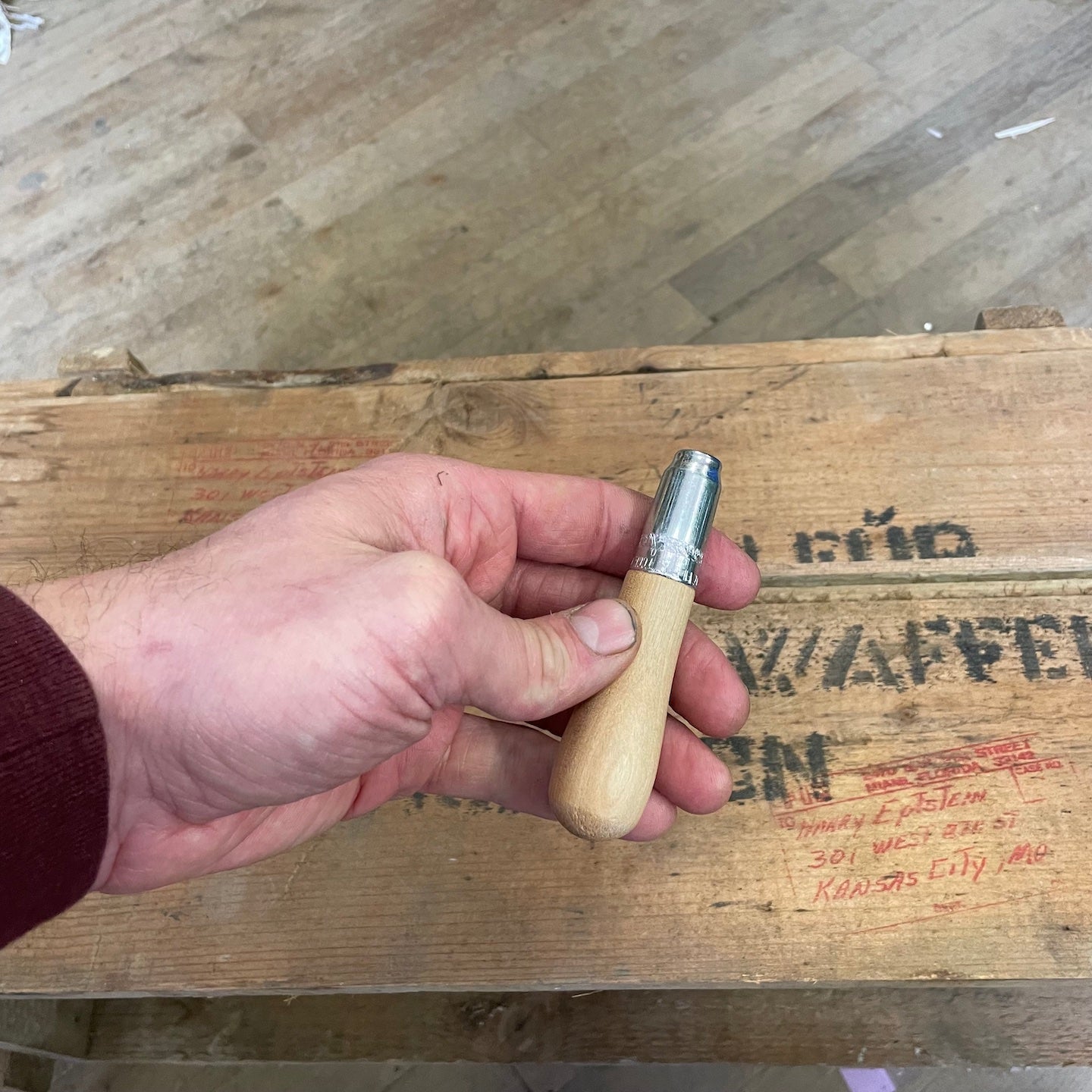 Lutz Long Ferrule #1 File Handle for 3" to 6" Files