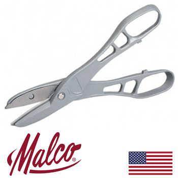 Malco Aluminum Replaceable Blade Snips (Straight) (M-14-N)