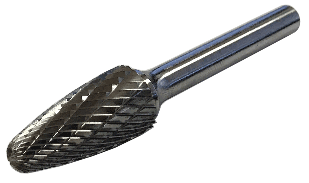 MasterCut SF-5DC Round Nose Tree Rotary Carbide Burr 1/2" O.D. (SF-5DC)