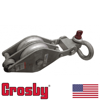 Crosby McKissick 8" Double Sheave Galvinized Snatch Block (692717)