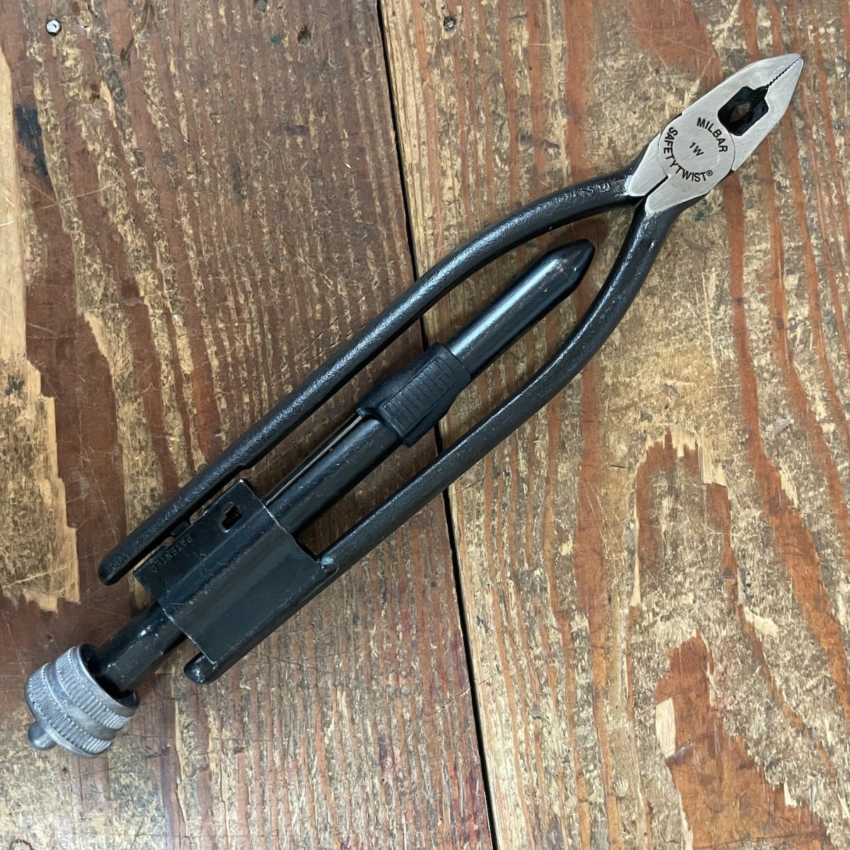 10 1/2" Milbar Safety Wire Twister Plier 0.6" Max Wire Manual