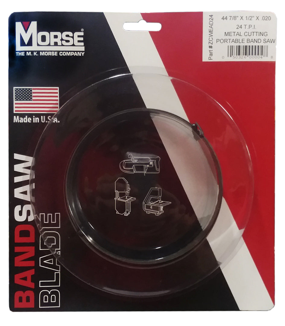 44 7 8 X 1 2 X 020 M K Morse Portaband Blade 18 TPI Harry J 44-7-8-x-1-2-x-020-m-k-morse-portaband-blade-18-tpi-harry-j
