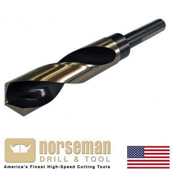 1 1/8" Norseman Molybdenum S&D 1/2" Shank Drill Bit (29900)