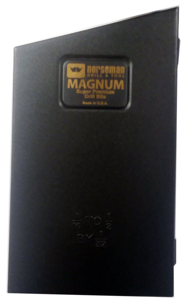 Norseman 15 pc Magnum Super Premium Mechanics Length Drill Bit Set (SPM-15) (66470)