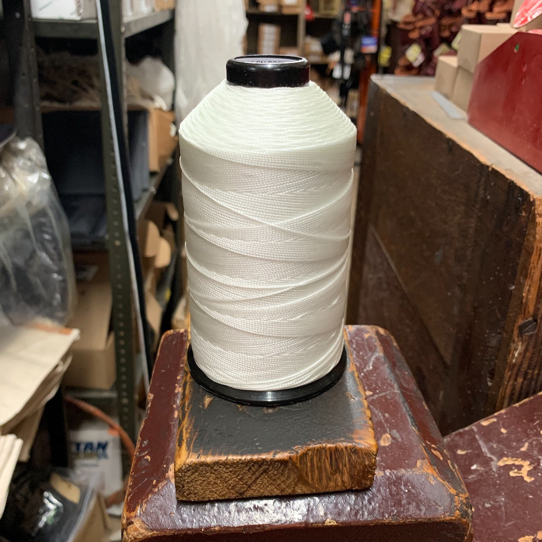 #5 White Twisted Soft H Nylon on Spool 1000' (8310-00-248-97)