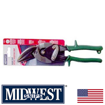 Midwest Right Cut Offset Aviation Snips (MWT-6510R)