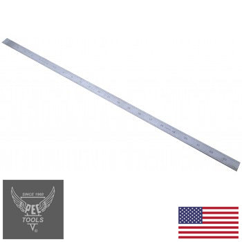 24" PEC Flexible Rule (10ths/100ths & 0.5mm/1mm) w/ Blemish (PEC-24-FT)