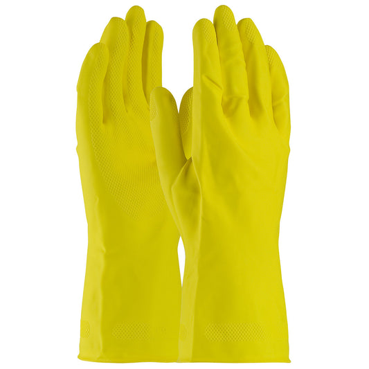 Rubber Gloves - 1 dozen - XL (48-L162Y)