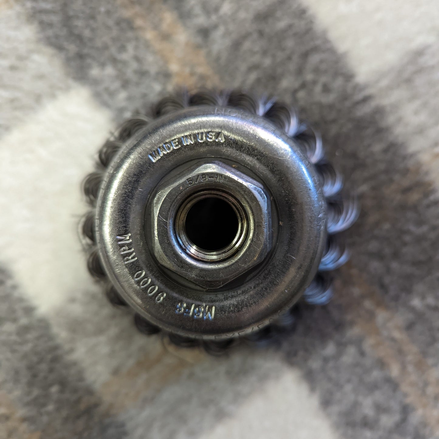 United Abrasives 4 x .020 x 5/8-11 Knot Cup (03407)