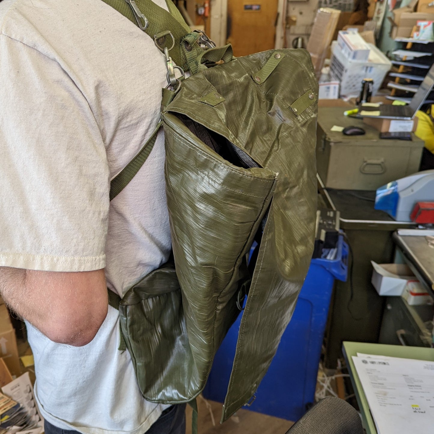 Military Surplus Czech 40L Waterproof Rucksack (08-1386)