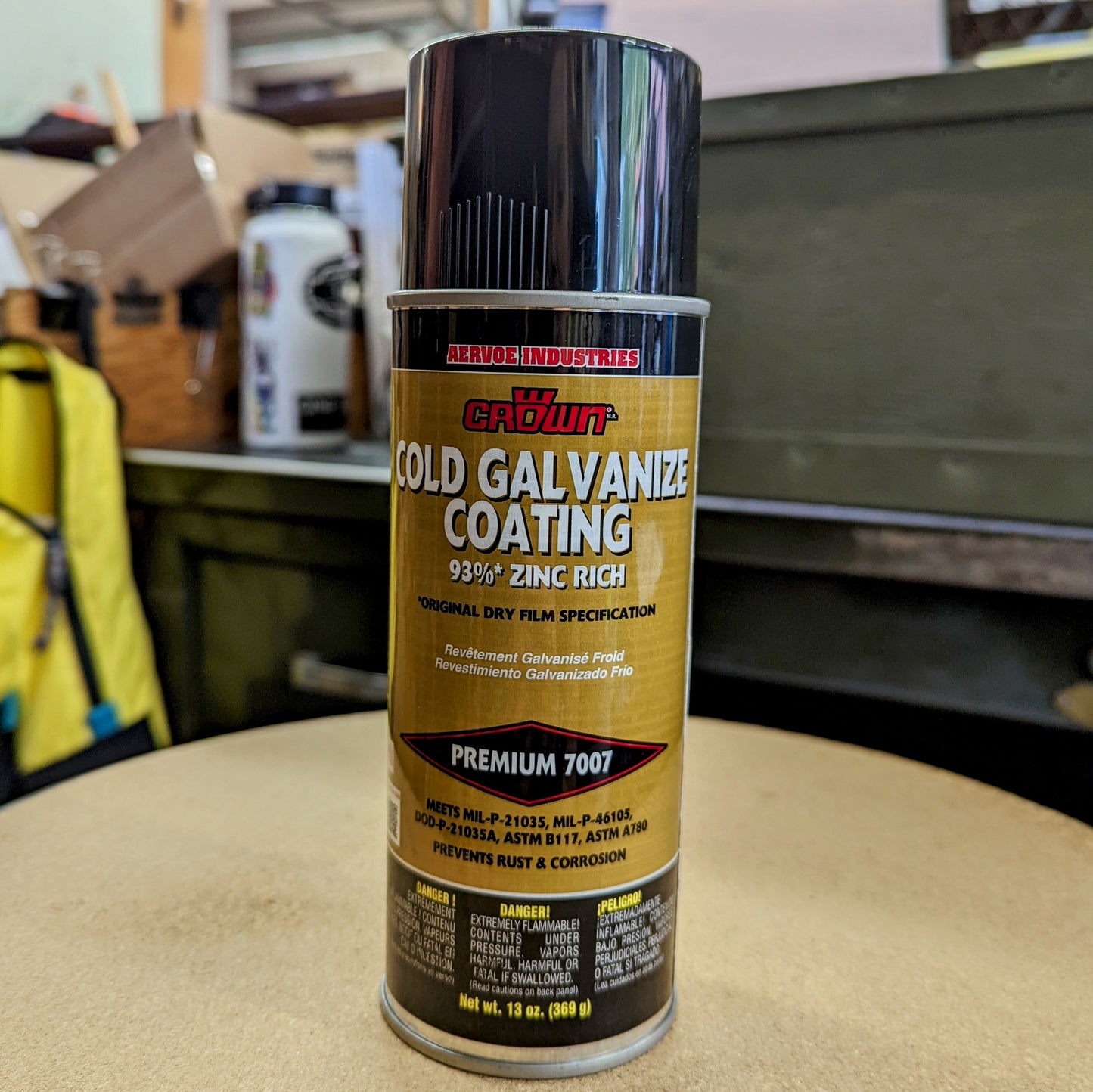 Premium 93% Zinc Rich Cold Galvanize Coating (7007)