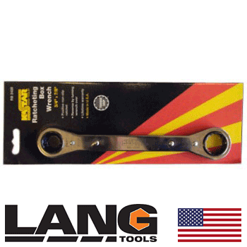 Lang 6-pt Ratcheting Wrench (1/2" - 9/16") (7500-0420) (RB-1618)