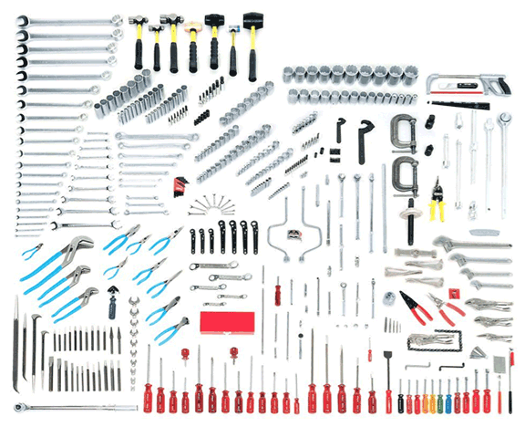 445 Pc Mega Fractional Master Set (Tools Only) (102WR)