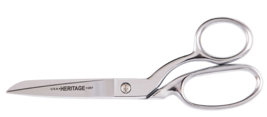 Klein Cutlery Heritage 7" Bent Trimmer Scissors (207-H)