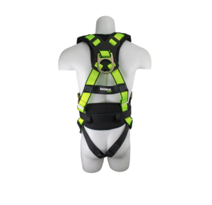 Safewaze - X-Large PRO Construction Harness w/ Fixed Back Pad (FS170-XL)