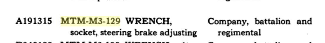 1/2" Dr. NOS 1 3/16" Miller Tool Detroit Mich MTM-M3-129 Steering Brake Adjusting Socket (41-W-3329)