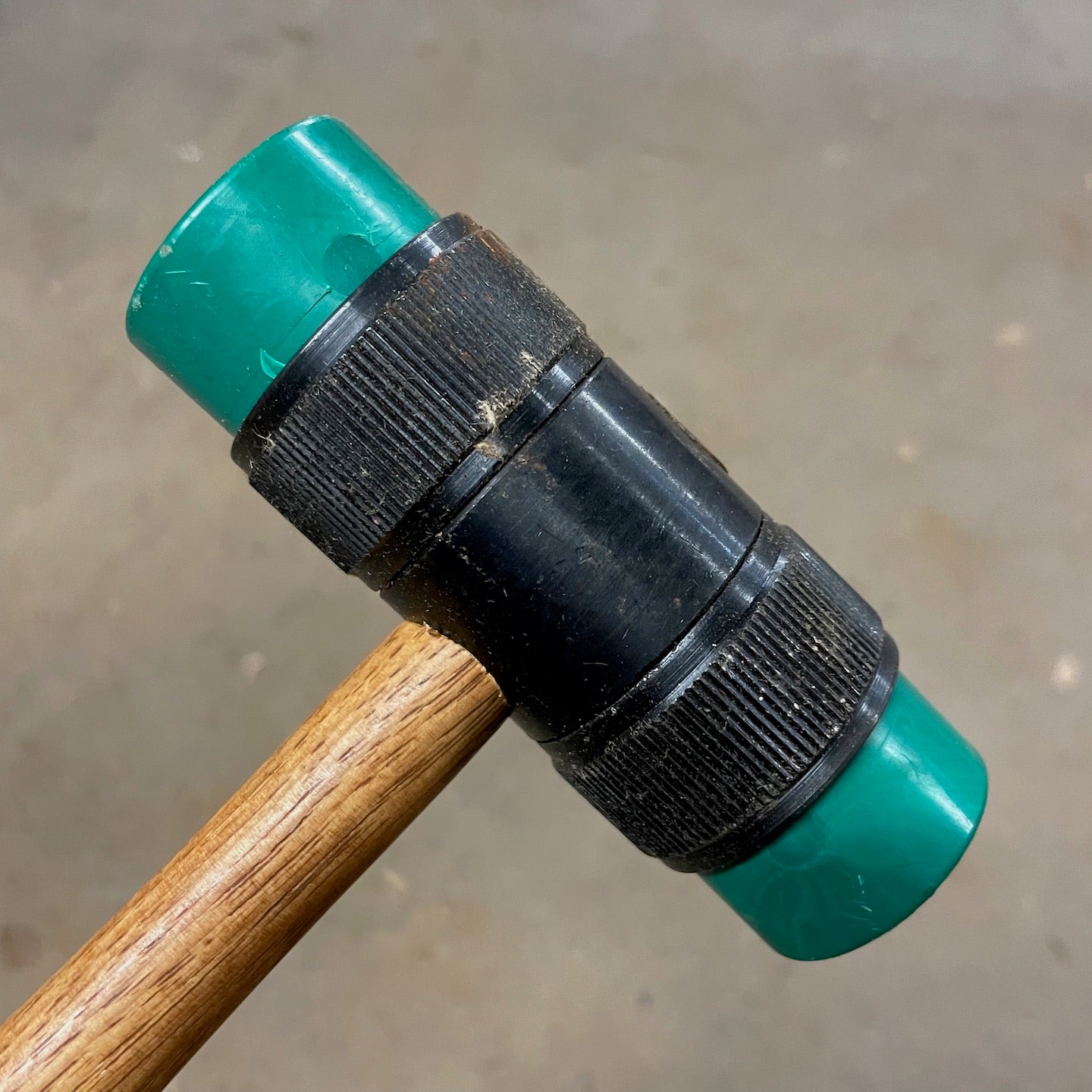 NOS Stanley No.695 Soft Face Hammer - Green