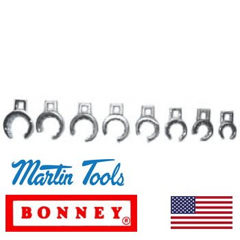 3/8" Drive 12 Point Box Bonney & Martin Crowfoot Set (TF2034)