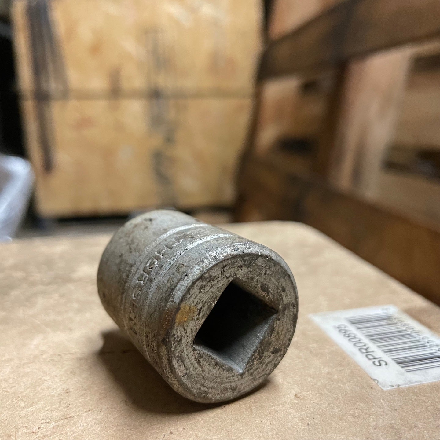 Thorsen NOS WWII Era 1/2" Drive Drag Link Socket
