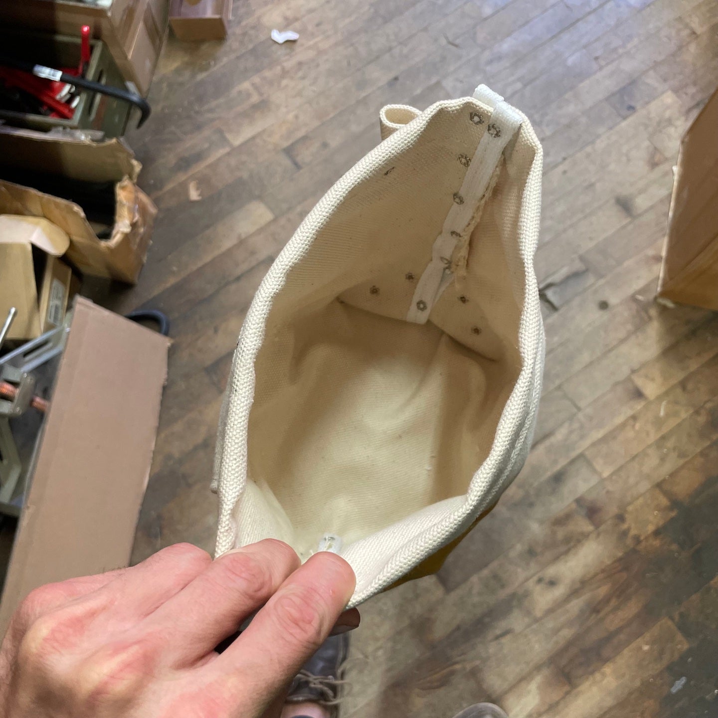 Iron Worker's US-Made Canvas Bolt Bag (N-70)