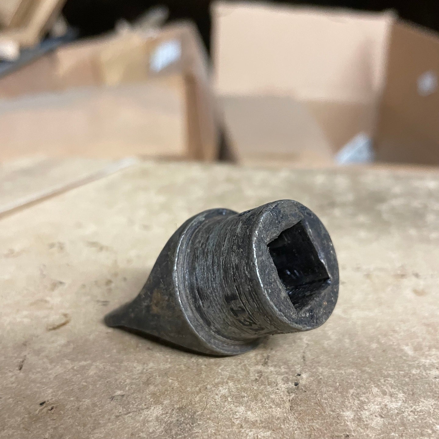 Walden WWII Era 1/2" Drive Drag Link Socket