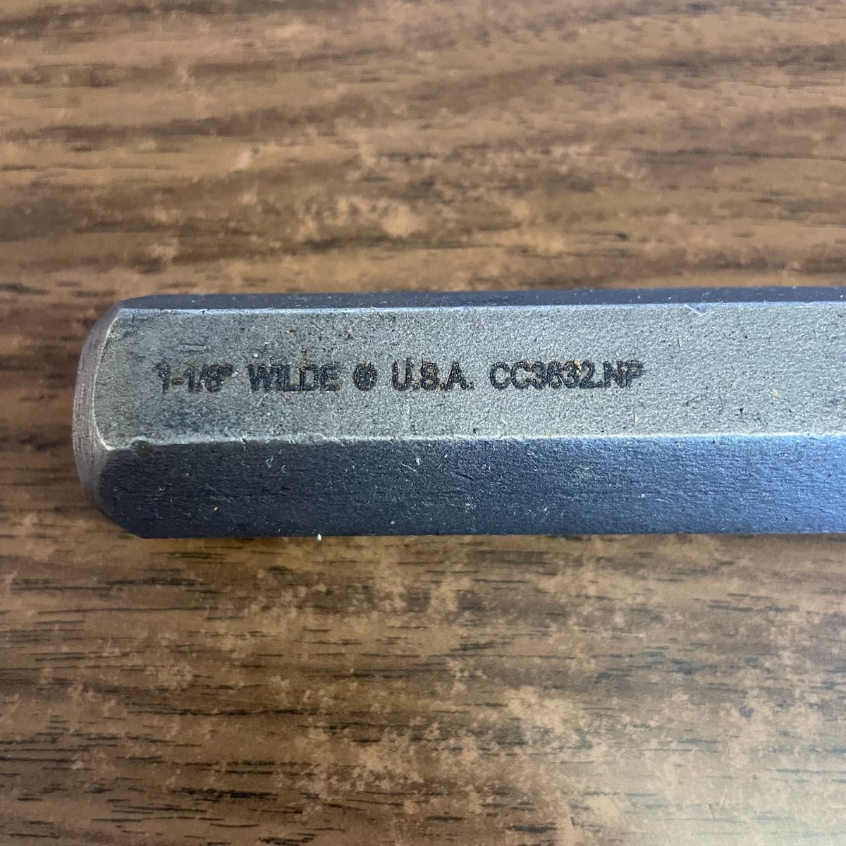 Wilde 1 1/8" Cold Chisel 8" Long