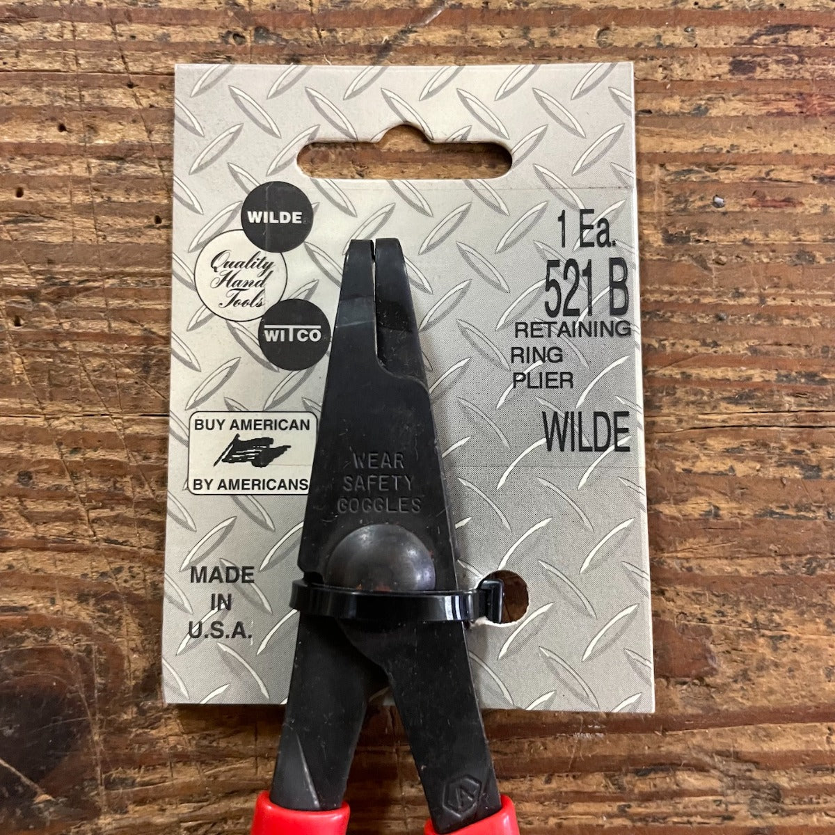 Wilde Internal Snap Ring Pliers 90 Degree .038 Tips