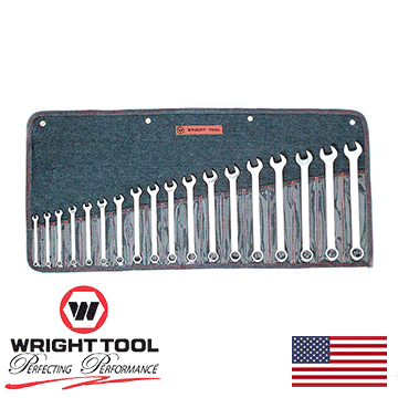 18 Piece Metric 12 Point Combination Wrench Set 7mm-24mm (758WR)