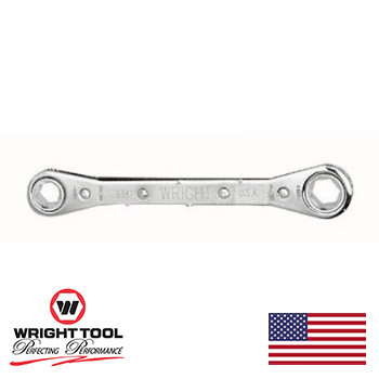 1/2" x 9/16" Nom. Size Ratcheting Box Wrench 6 Pt. (9383WR)