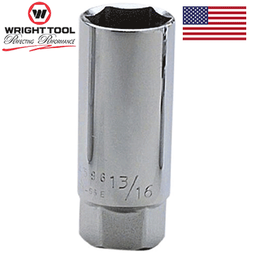 13/16" - 1/2" Dr. 6 Pt. Spark Plug Holding Socket (4596WR)