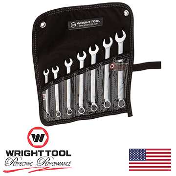 7 Pc. Combination Wrench Set 3/8 - 3/4" 12 Point (707WR)