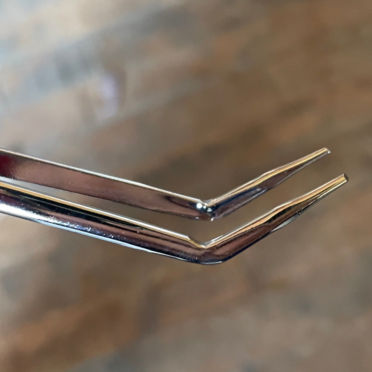 US Made 6" Yankee Curved Long Solder Tweezers Unbranded (TW-160)