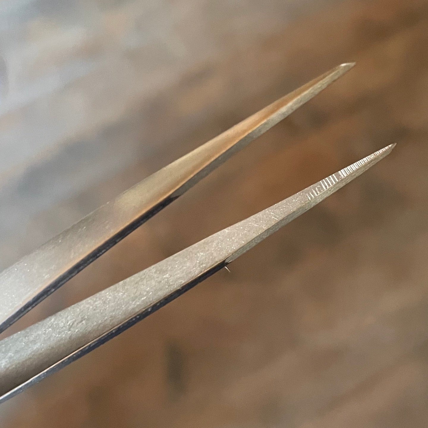 US Made Yankee Stainless Serrated Tip Tweezers (TW-SS)