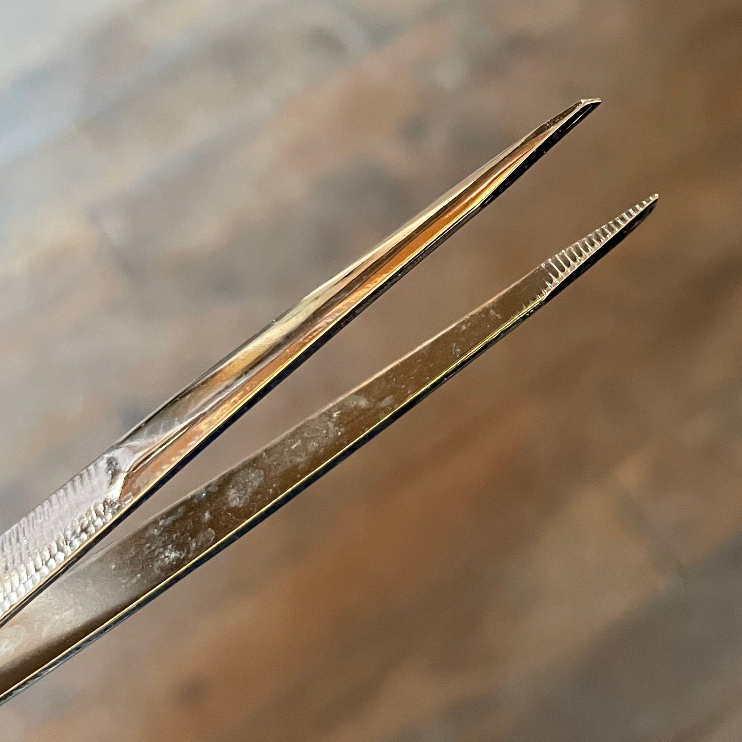 US Made Yankee Serrated Tip Tweezers Unbranded (TW-STTU)