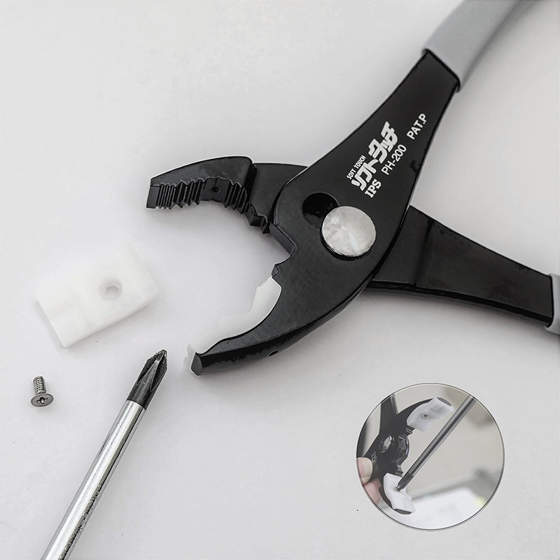 IPS 200mm Soft Touch Combination Pliers w/ Scratch-Resistant Resin Jaw Pad (PH-200)