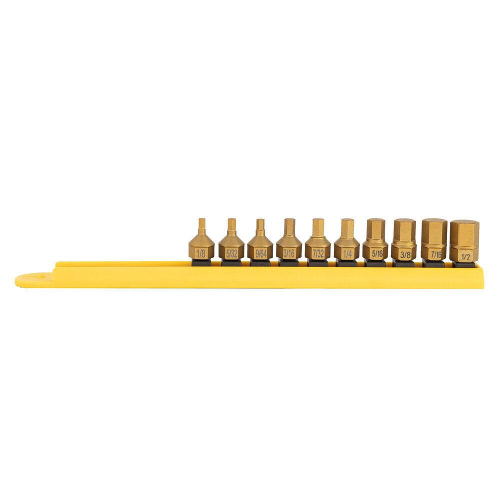 Mayhew 11 Pc. Dual Drive SAE Hex Bit Set (16004)