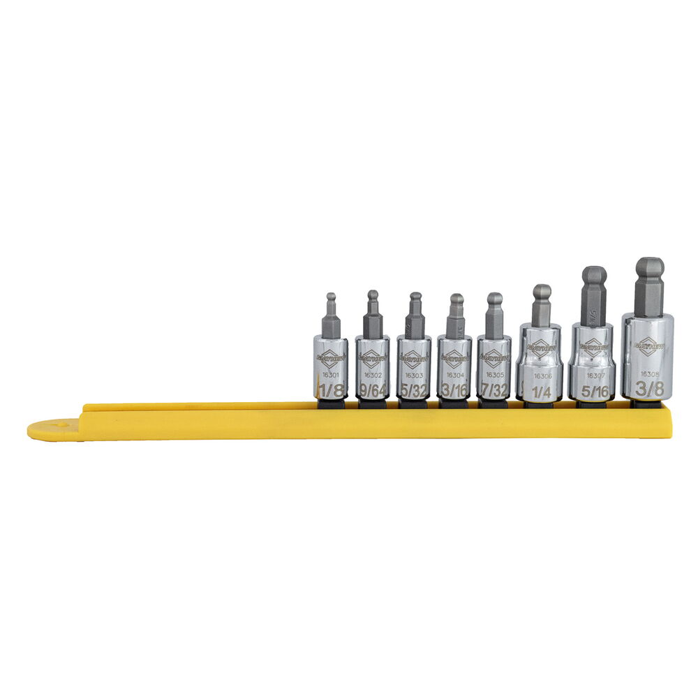 Mayhew 8 Pc. SAE Ball Hex Bit Set - Short (16022)