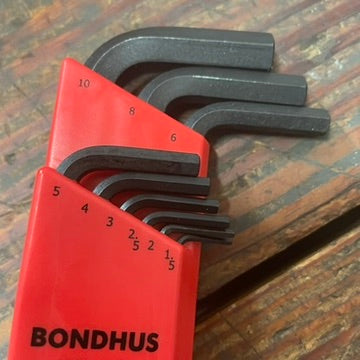 Bondhus 9pc Extra Long Metric L-Key Set (16099)