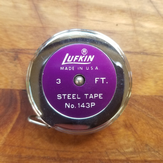 Lufkin Diameter Steel 3FT Pocket Tape Measure (143P)